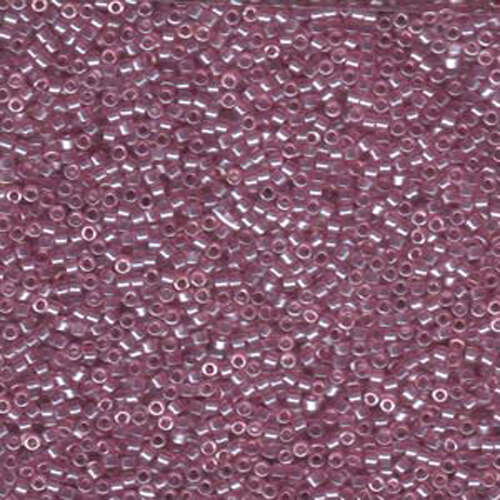 Miyuki 11/0 Delica Bead - DB1482 - Translucent Pale Light Rose Luster