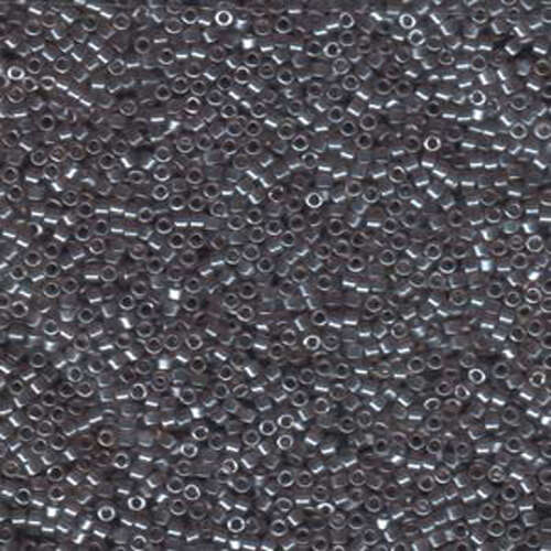 Miyuki 11/0 Delica Bead - DB1486-1 - Transparent Taupe Luster - Lead Free