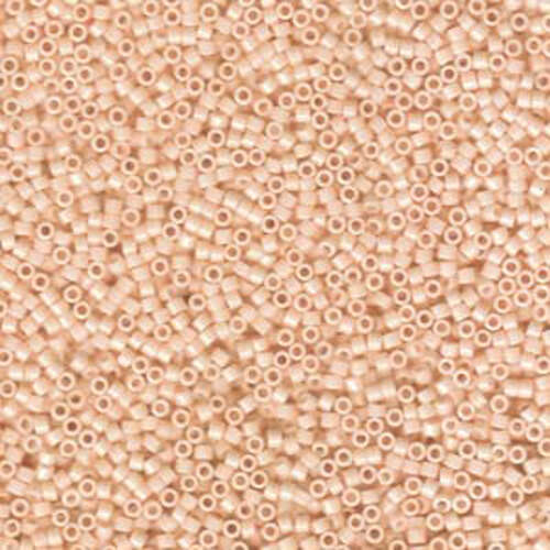 Miyuki 11/0 Delica Bead - DB1492-1 - Opaque Light Peach - Lead Free