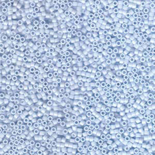 Miyuki 11/0 Delica Bead - DB1497 - Opaque Light Sky Blue