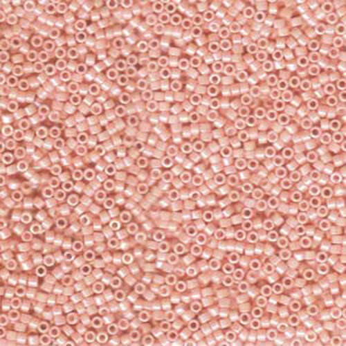 Miyuki 11/0 Delica Bead - DB1503 - Opaque Light Salmon AB