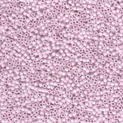 Miyuki 11/0 Delica Bead - DB1524 - Matte Opaque Pale Rose AB