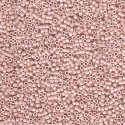 Miyuki 11/0 Delica Bead - DB1525 - Matte Opaque Pink Champagne AB