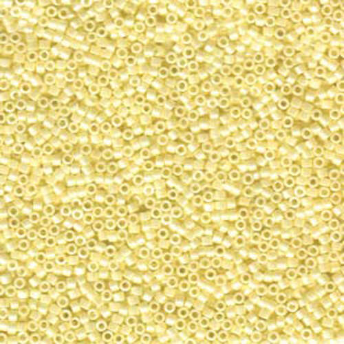 Miyuki 11/0 Delica Bead - DB1531-1 - Opaque Pale Yellow Ceylon - Lead Free
