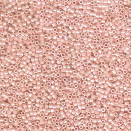 Miyuki 11/0 Delica Bead - DB1533 - Opaque Light Salmon Ceylon