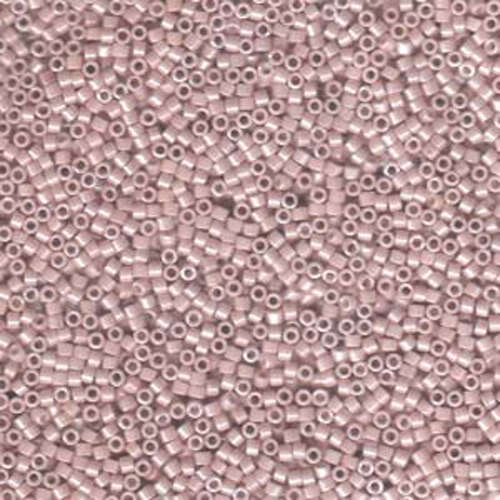 Miyuki 11/0 Delica Bead - DB1535-1 - Opaque Pink Champagne Ceylon - Lead Free