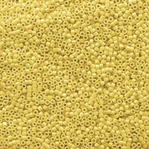 Miyuki 11/0 Delica Bead - DB1562 - Opaque Canary Luster
