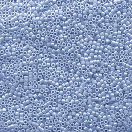 Miyuki 11/0 Delica Bead - DB1568 - Opaque Agate Blue Luster