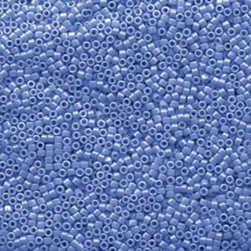 Miyuki 11/0 Delica Bead - DB1569 - Opaque Cyan Blue Luster
