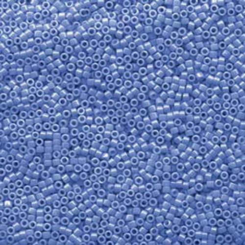 Miyuki 11/0 Delica Bead - DB1569 - Opaque Cyan Blue Luster