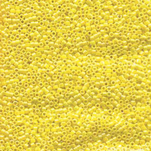 Miyuki 11/0 Delica Bead - DB1572 - Opaque Canary AB