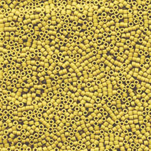 Miyuki 11/0 Delica Bead - DB1582 - Matte Opaque Canary