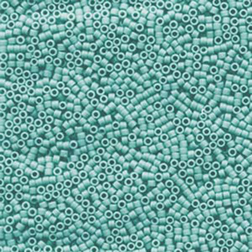 Miyuki 11/0 Delica Bead - DB1586 - Matte Opaque Sea Opal