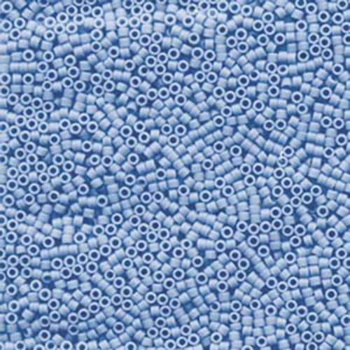 Miyuki 11/0 Delica Bead - DB1587 - Matte Opaque Agate Blue