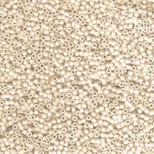 Miyuki 11/0 Delica Bead - DB1591 - Matte Opaque Pear AB