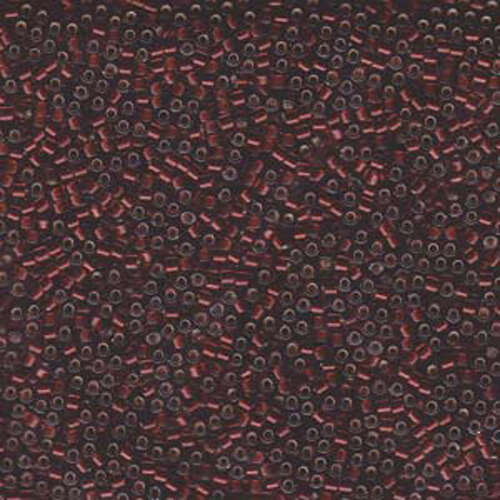 Miyuki 11/0 Delica Bead - DB1685 - Silver Lined Glazed Dark Cranberry