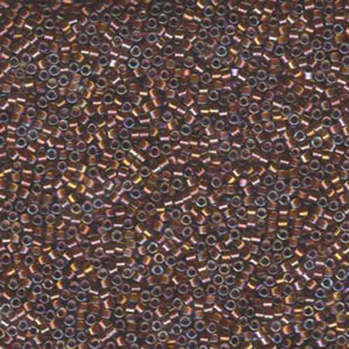 Miyuki 11/0 Delica Bead - DB1692 - Silver Lined Dark Honey AB