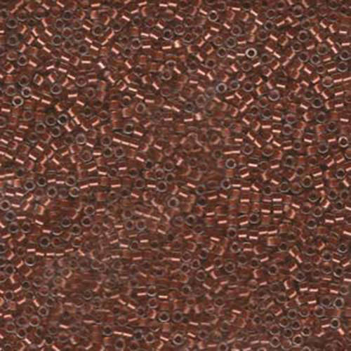 Miyuki 11/0 Delica Bead - DB1704 - Copper Pearl Lined Mist