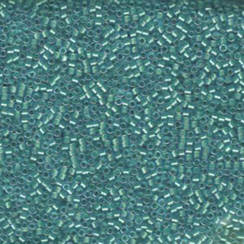 Miyuki 11/0 Delica Bead - DB1708 - Mint Pearl Lined Ocean Blue