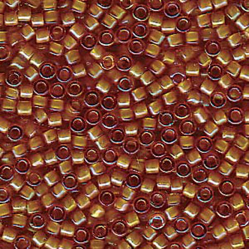 Miyuki 11/0 Delica Bead - DB1734 - Sparkling Beige Lined Topaz AB