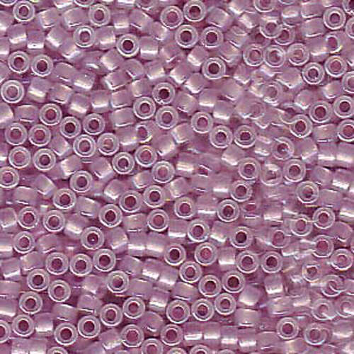 Miyuki 11/0 Delica Bead - DB1752 - Sparkling Orchid Lined Opal AB