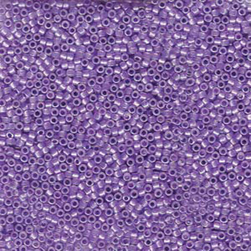 Miyuki 11/0 Delica Bead - DB1753 - Sparkling Purple Lined Opal AB