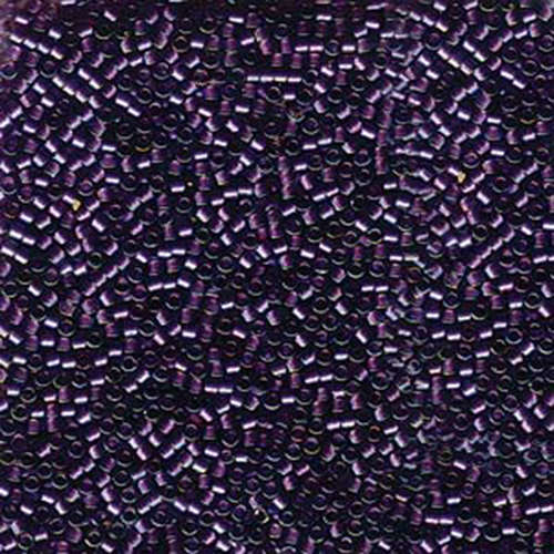 Miyuki 11/0 Delica Bead - DB1756 - Sparkling Purple Lined Amethyst AB