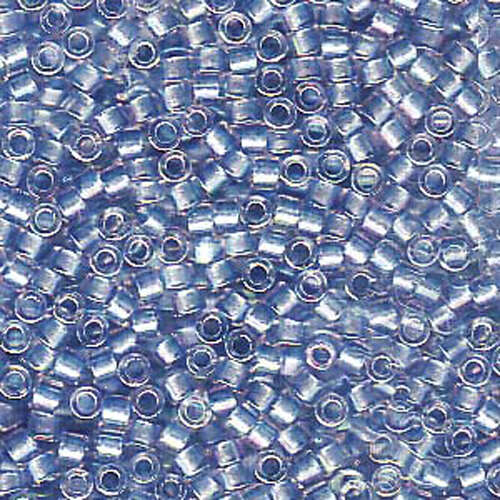 Miyuki 11/0 Delica Bead - DB1762 - Sparkling Sky Blue Lined Crystal AB