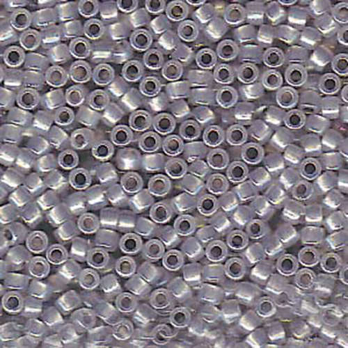Miyuki 11/0 Delica Bead - DB1770 - Sparkling Pewter Lined Opal AB
