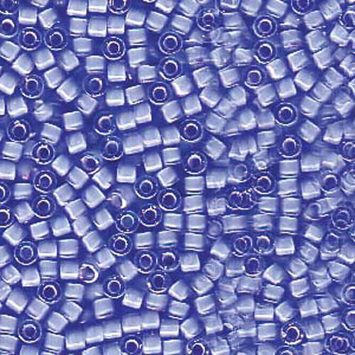 Miyuki 11/0 Delica Bead - DB1784 - White Lined Sapphire AB
