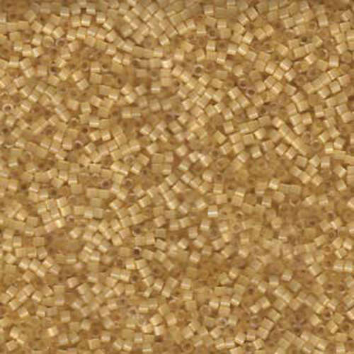 Miyuki 11/0 Delica Bead - DB1801 - Dyed Lt Apricot Silk Satin