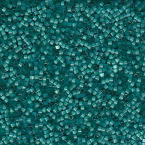 Miyuki 11/0 Delica Bead - DB1813 - Dyed Aqua Green Silk Satin