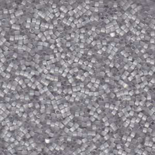 Miyuki 11/0 Delica Bead - DB1816 - Dyed Shadow Gray Silk Satin