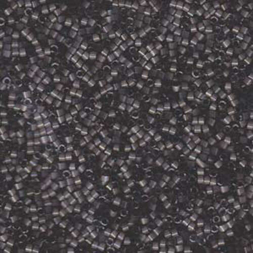 Miyuki 11/0 Delica Bead - DB1818 - Dyed Rustic Gray Silk Satin