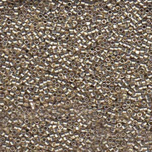 Miyuki 11/0 Delica Bead - DB1831 - Duracoat Galvanized Silver