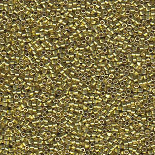 Miyuki 11/0 Delica Bead - DB1835 - Duracoat Galvanized Zest
