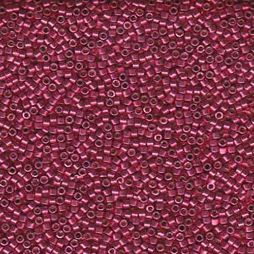 Miyuki 11/0 Delica Bead - DB1841 - Duracoat Galvanized Light Cranberry