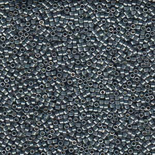 Miyuki 11/0 Delica Bead - DB1846 - Duracoat Galvanized Dark Seafoam