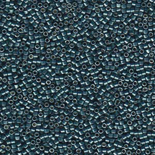 Miyuki 11/0 Delica Bead - DB1847 - Duracoat Galvanized Dark Seafoam