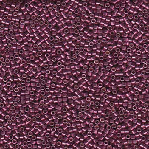 Miyuki 11/0 Delica Bead - DB1849 - Duracoat Galvanized Magenta