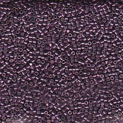 Miyuki 11/0 Delica Bead - DB1850 - Duracoat Galvanized Eggplant
