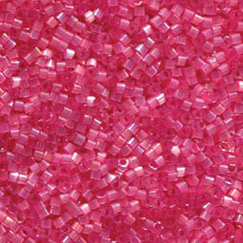 Miyuki 11/0 Delica Bead - DB1867 - Silk Inside Dyed Rose AB