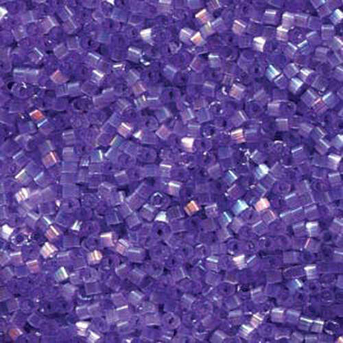 Miyuki 11/0 Delica Bead - DB1868 - Silk Inside Dyed Lilac AB