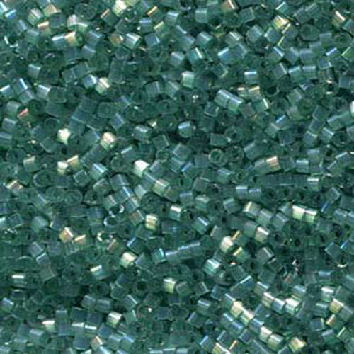 Miyuki 11/0 Delica Bead - DB1870 - Silk Inside Dyed Emerald AB