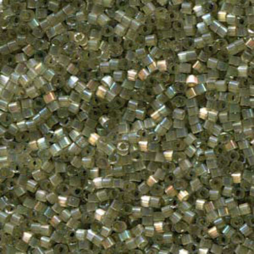 Miyuki 11/0 Delica Bead - DB1876 - Silk Inside Dyed Cactus AB