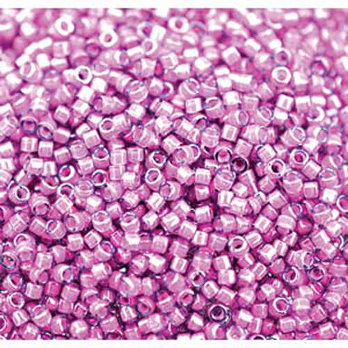 Miyuki 11/0 Delica Bead - DB2049 - Luminous Hot Pink