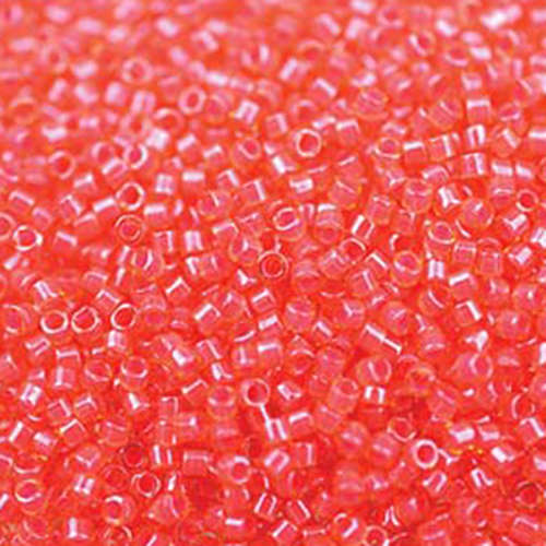 Miyuki 11/0 Delica Bead - DB2051 - Luminous Poppy Red
