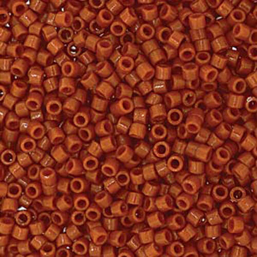 Miyuki 11/0 Delica Bead - DB2109 - Duracoat Opaque Sienna