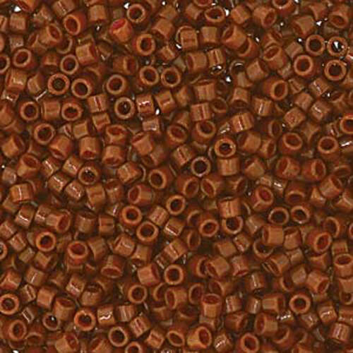 Miyuki 11/0 Delica Bead - DB2142 - Duracoat Opaque Cognac