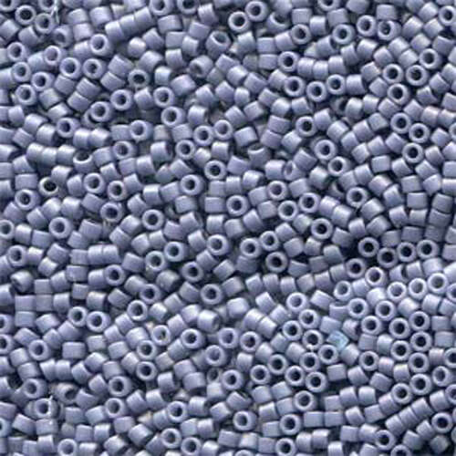 Miyuki 11/0 Delica Bead - DB2292 - Frosted Opaque Glaze Grape